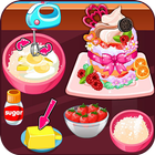 Cook strawberry short cake cookies icon