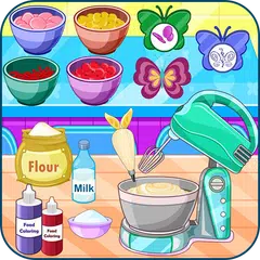 Butterfly muffins cooking game