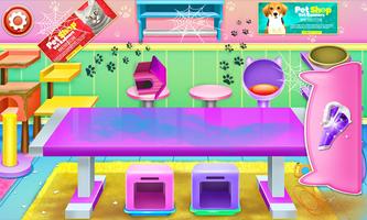 Pet shop cleaning - Animal game screenshot 3