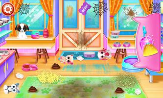 Pet shop cleaning - Animal game screenshot 1