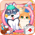 Puppy & kitty pet doctor ไอคอน