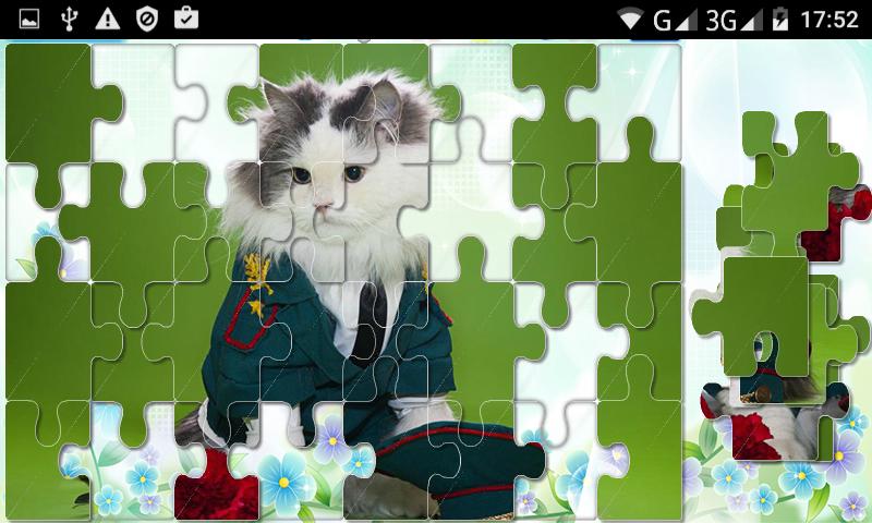 Block cat puzzle