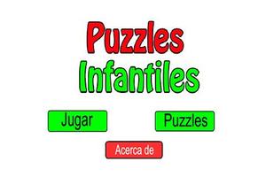 Poster Puzzles Infantiles