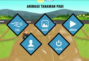 Animasi Budidaya Tanaman Padi Affiche