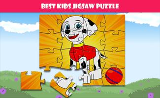 Paw Jigsaw Puzzle Animals Affiche