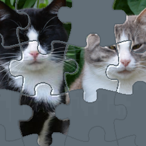 Puzzle with Cute Cats