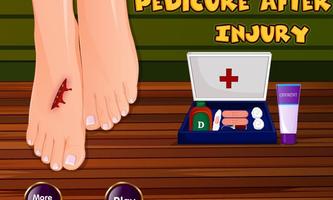 Pedicure After Injury - Girls Affiche