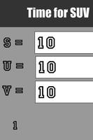 SUVAT Physics App 海報