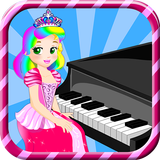Piano for kids - girl games biểu tượng