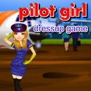 pilot girl dressup APK