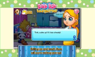 Kids Game: Bad Kid Babysitting تصوير الشاشة 1