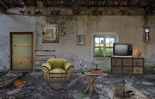 Escape Puzzle: Dilapidated House скриншот 3