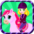 Pony game - Care games icon