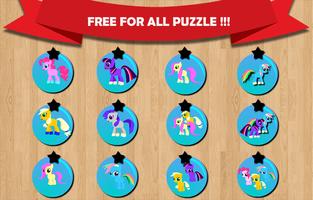 برنامه‌نما Pony Real Jigsaw Puzzle عکس از صفحه