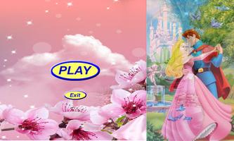 Princess jigsaw puzzle beauty โปสเตอร์