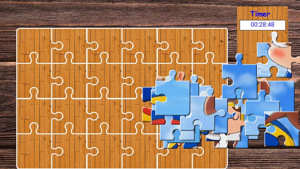 Princess Jigsaw Puzzle Cartaz.