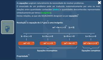 Equações do 2.º grau - II capture d'écran 1