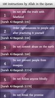 100 Advices From Holy Quran Affiche