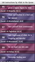 100 Advices From Holy Quran capture d'écran 2