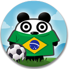 3 Pandas in Brazil Zeichen