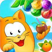 Bubble Cat Adventures: shoot and pop the bubbles!