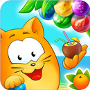 APK Bubble Cat Adventures: shoot and pop the bubbles!