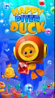 Happy Diver Duck-poster