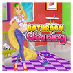 Rapunzel Bathroom Cleaning