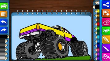 Coloring Games : Monster Truck capture d'écran 1