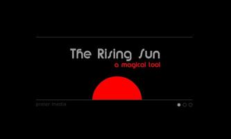 The Rising Sun - a magic tool poster