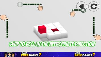 Roll Red Rolling Sky Cube Ball screenshot 1