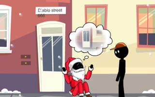 2 Schermata Stickman Mentalist Don't Offend Santa