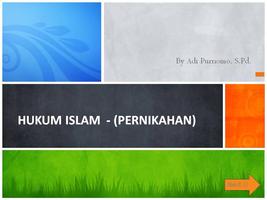 Hukum Fiqih & Perkawinan islam 海报