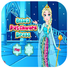 Elsa's Patchwork Dress up icon