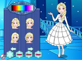 Elsa's Patchwork Dress up screenshot 1