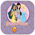 Princess Team dress up Zeichen