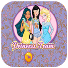 Princess Team dress up icon