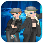 Elsa And Anna Yeezy Dress Up icon