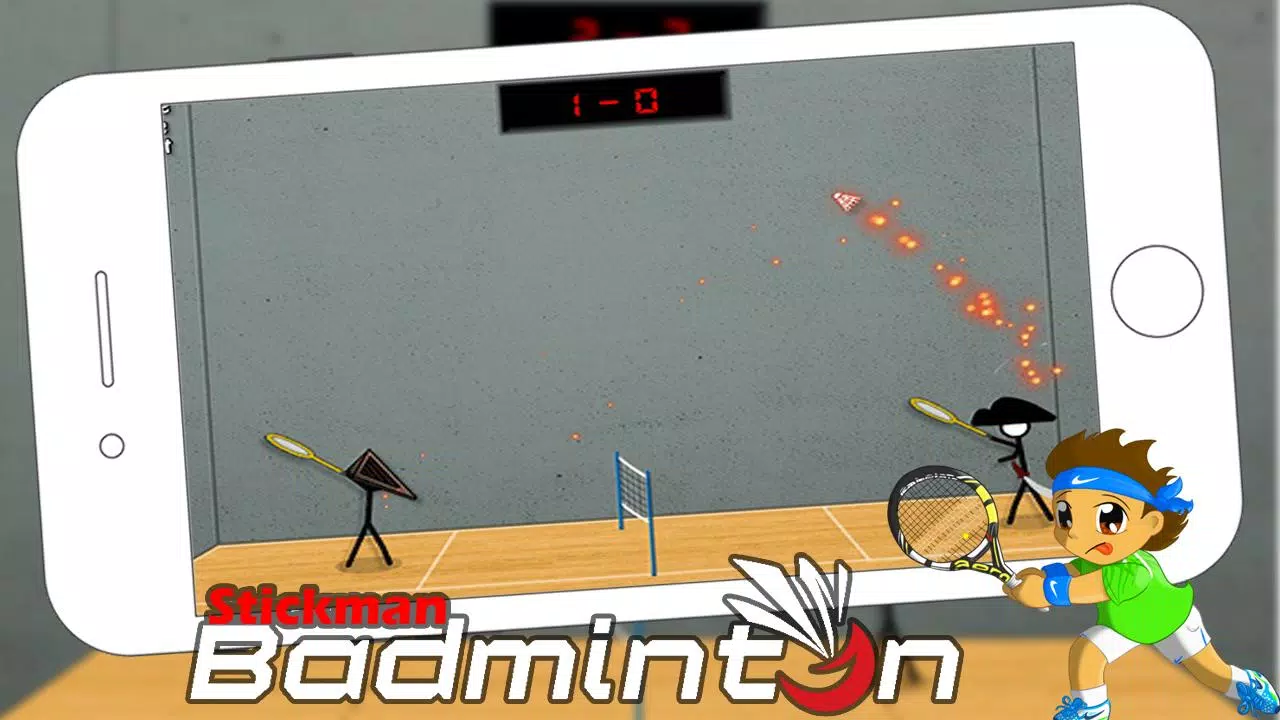 Stick figure badminton: Stickman 2 players y8 APK for Android Download