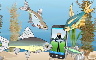 Stickman: Hunter fisherman and scuba diver اسکرین شاٹ 3