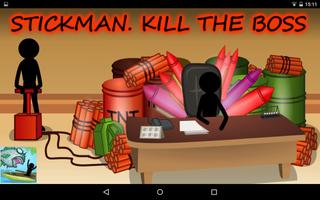 Stickman Kill Boss Affiche