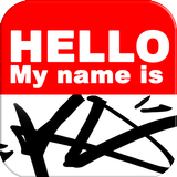 Graffiti - Hello my name is أيقونة