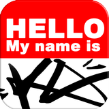 Graffiti - Hello my name is Zeichen