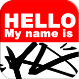 Graffiti - Hello my name is icône