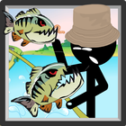 Stickman Mortal Fishing icône