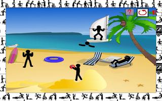 برنامه‌نما Stickman Deadly Vacation عکس از صفحه