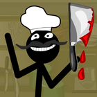 Stickman Bloody Chef icône
