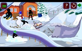 Stickman Extreme Skiing تصوير الشاشة 3