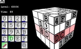 Sudoku 3D Lite - 4x4 Cube capture d'écran 2