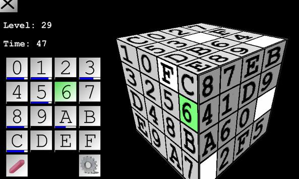 Sudoku 3D Lite - 4x4 Cube screenshot 3